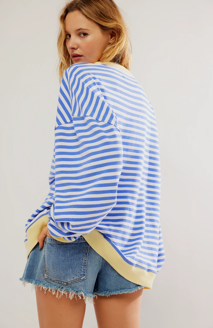 Sanne™ | Gestreepte Oversized Trui