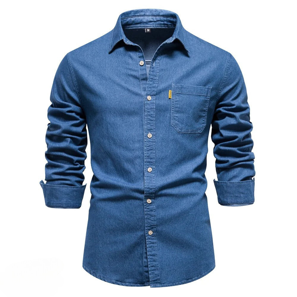 Joah™ | Denim heren overhemd