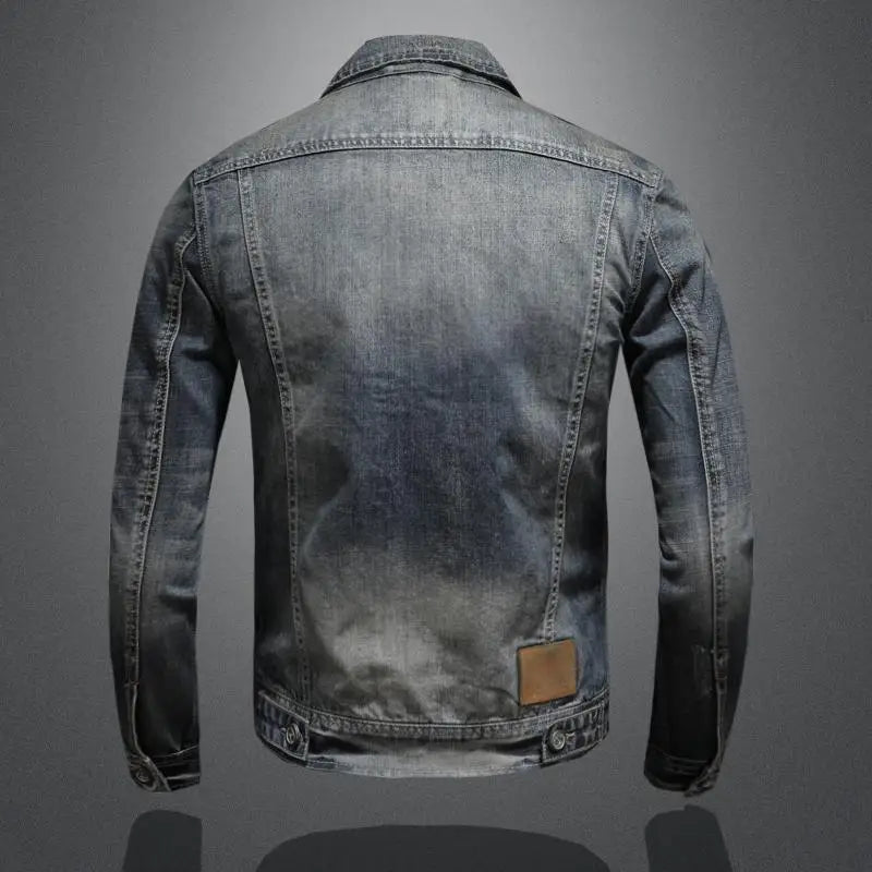 Dion™ | Retro Denim Jack met Vintage Stijl